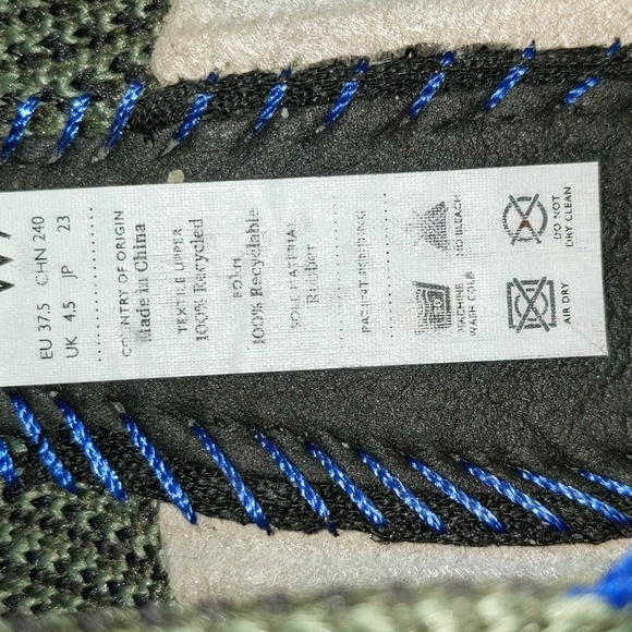 Rothy's Women's Size W7 The Point Green Camo Lightweight Slip On Flats China - Picture 6 of 10